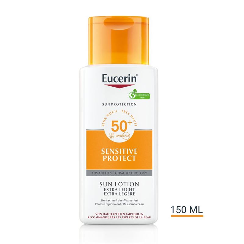 EUCERIN SUN Sens Protect Lot ex lei LSF50+ 150 ml