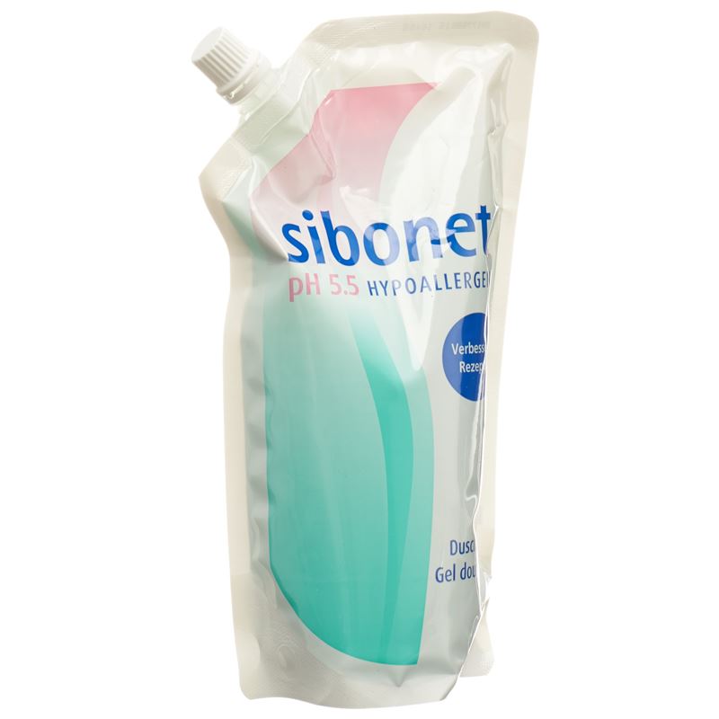 SIBONET Dusch refill pH5.5 hypoallergen 500 ml