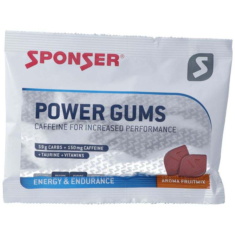 SPONSER Power Gums Fruit Mix Btl 75 g