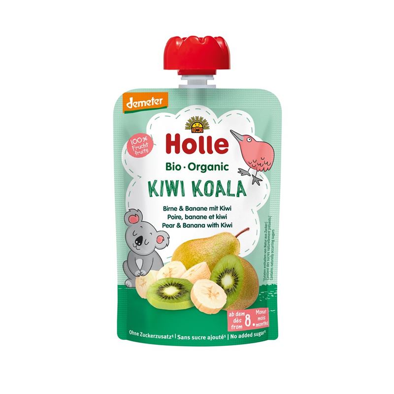 HOLLE Kiwi Koala Pouchy Birne Banane Kiwi 100 g