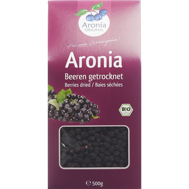 ARONIA ORIGINAL Bio Aroniabeeren getrocknet 500 g