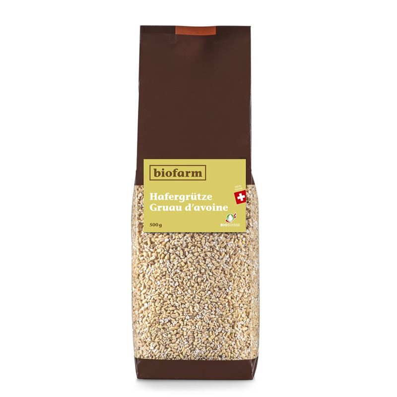 BIOFARM Hafergrütze Knospe Btl 500 g
