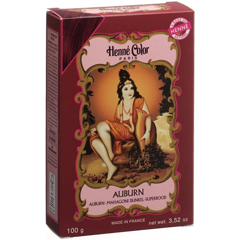 THIBAUT Henna Plv Mahagoni dunkel 100 g