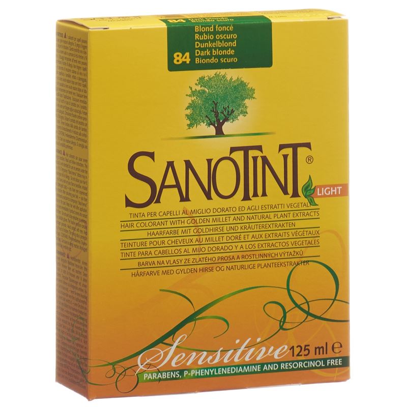 SANOTINT Sensitive Haarfarbe 84 dunkelblond