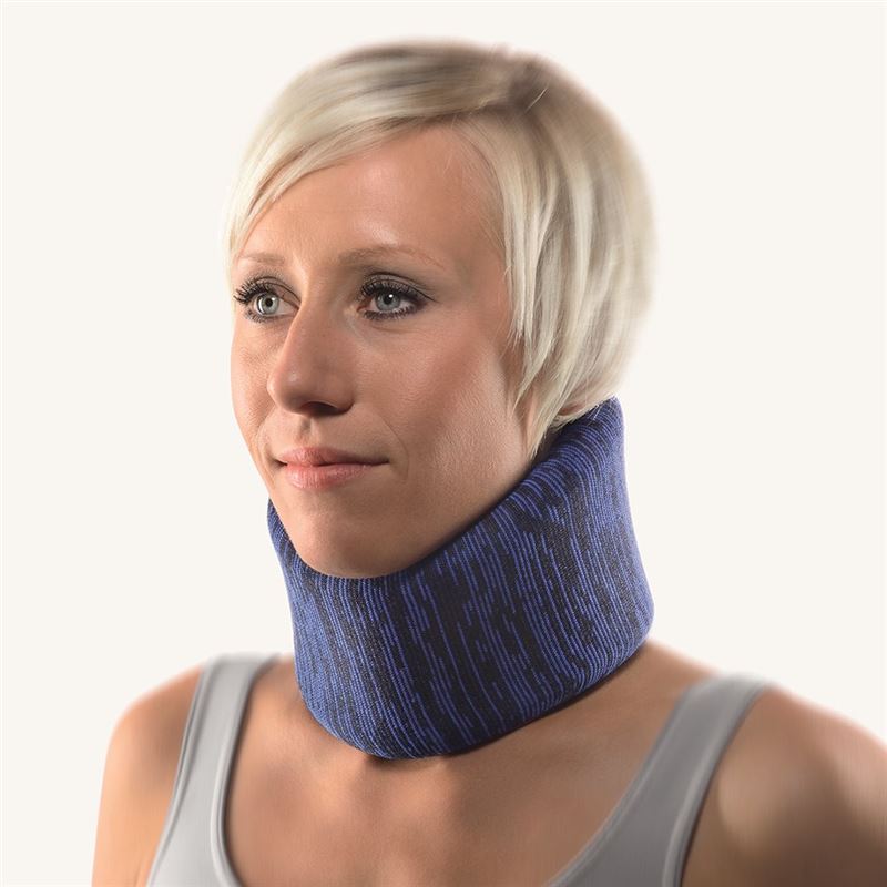 BORT Cervicalstütze eco 9cm/-45cm blau/schwarz