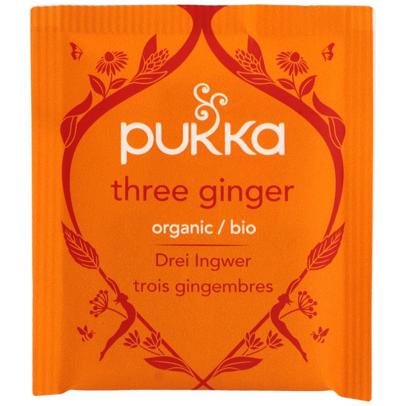 PUKKA Trois Gingembres Thé bio Btl 20 Stk