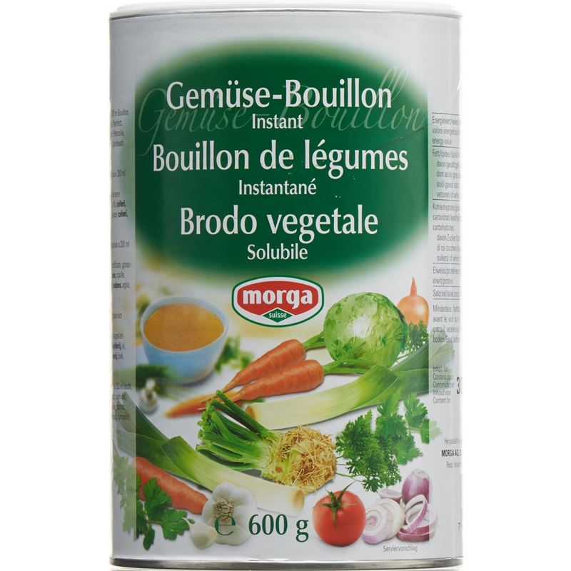 MORGA Gemüse Bouillon inst Ds 600 g