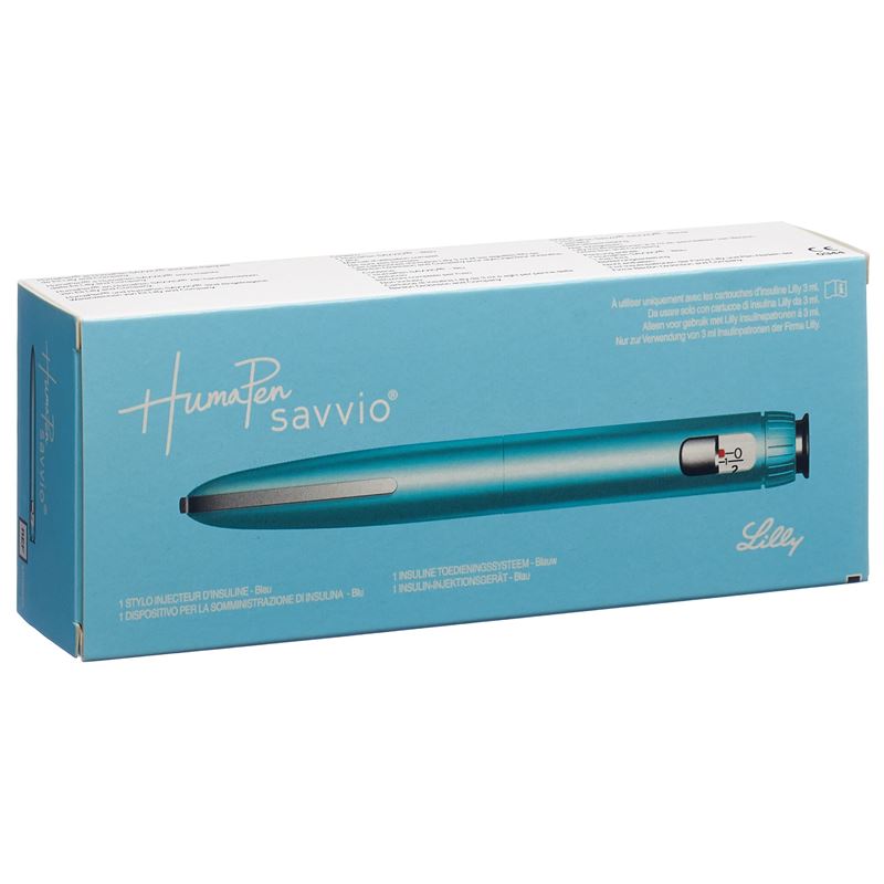HUMAPEN Savvio Pen für Insulin blau