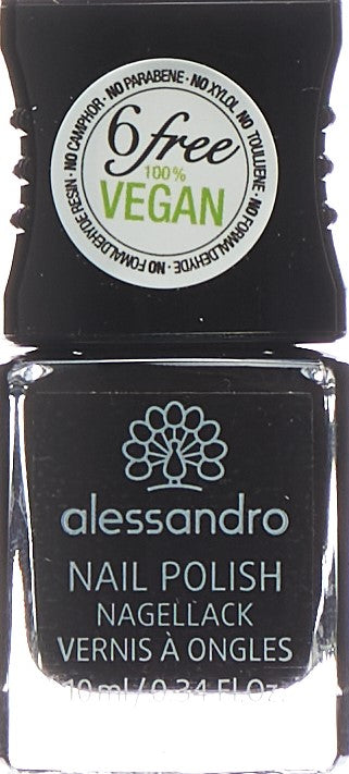 ALESSAN Nagellack Ohne Verp 77 Midnight 10 ml
