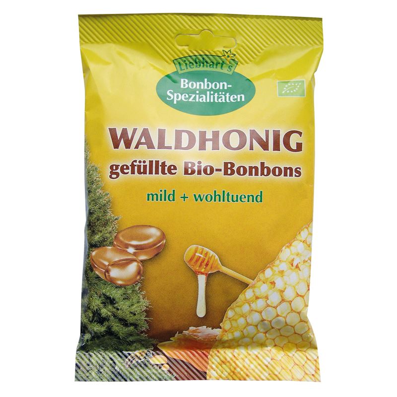 LIEBHARTS Bonbons Waldhonig Bio 100 g