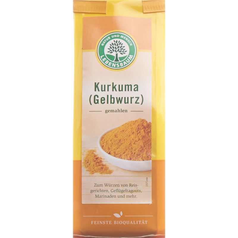 LEBENSBAUM Kurkuma gemahlen Btl 50 g