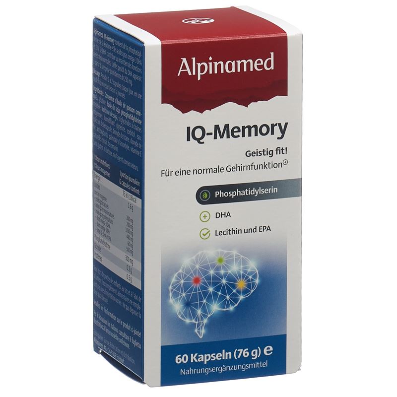ALPINAMED IQ-Memory Kaps 60 Stk
