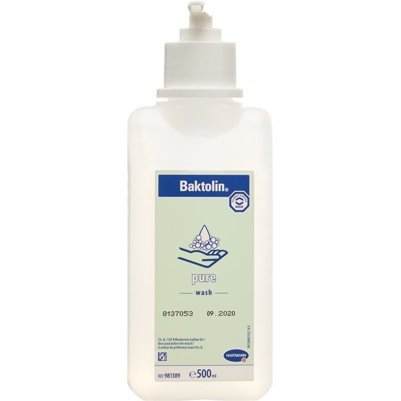 BAKTOLIN pure Waschlotion mit Pumpe 500 ml