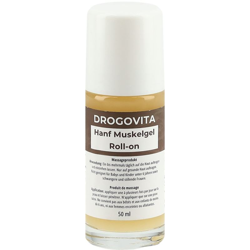 DROGOVITA Hanf Muskelgel Roll-on 50 ml