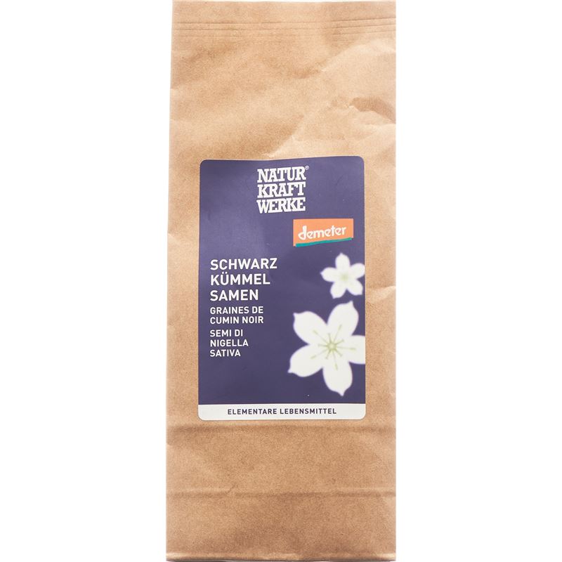 NATURKRAFTWERKE Schwarzkümmel Samen Demeter 100 g