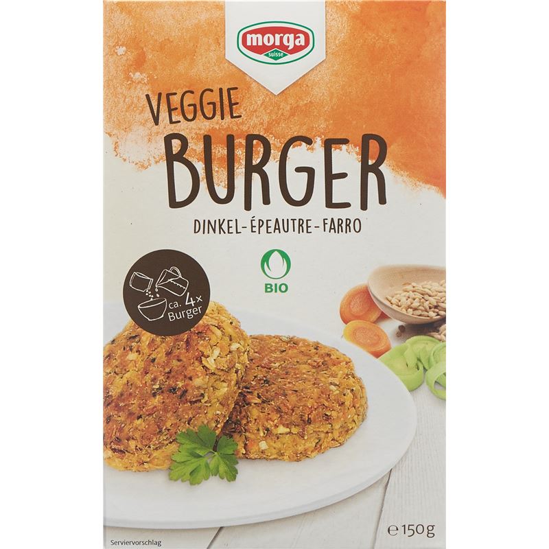 MORGA Dinkelburger Bio Knospe 150 g