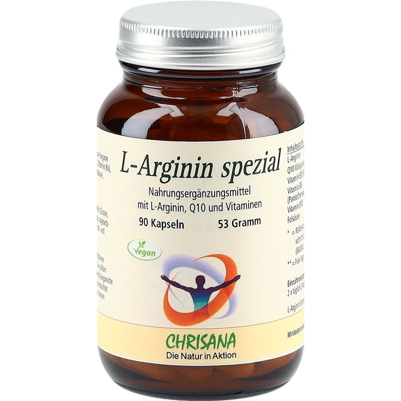 CHRISANA L-Arginin spezial Kaps Ds 90 Stk
