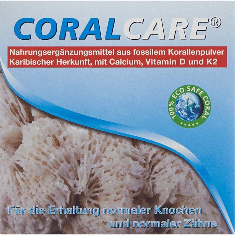 CORALCARE Coralcalcium VitD3 + K2 30 Btl 2000 mg