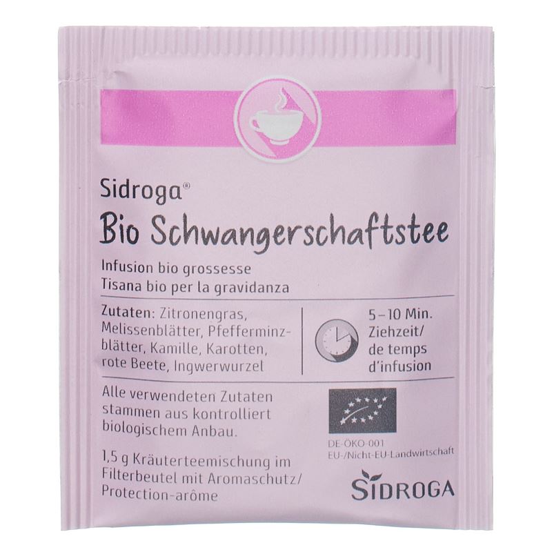 SIDROGA Bio Schwangerschaftstee 20 Btl 1.5 g