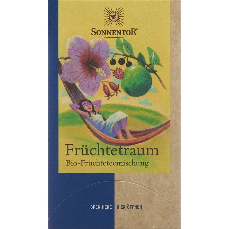 SONNENTOR Früchte Traum Tee einzeln 18 Btl