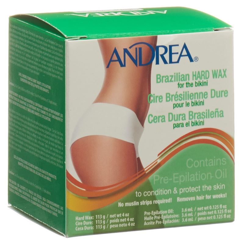 ANDREA Brazilian Hard Wax 113 g