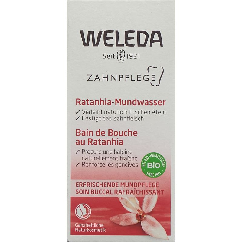 WELEDA Ratanhia-Mundwasser Fl 50 ml