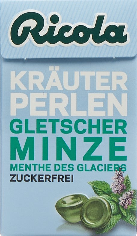 RICOLA Kräuter Perlen Gletscherminze oZ Box 25 g