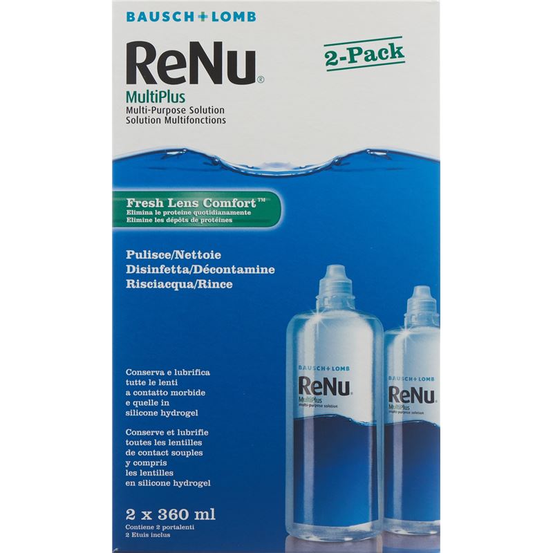 BAUSCH LOMB Renu Multiplus Twin Box 2 x 360 ml