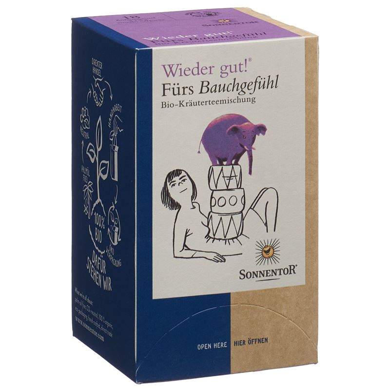 SONNENTOR Bauchgefühl Tee 18 Btl