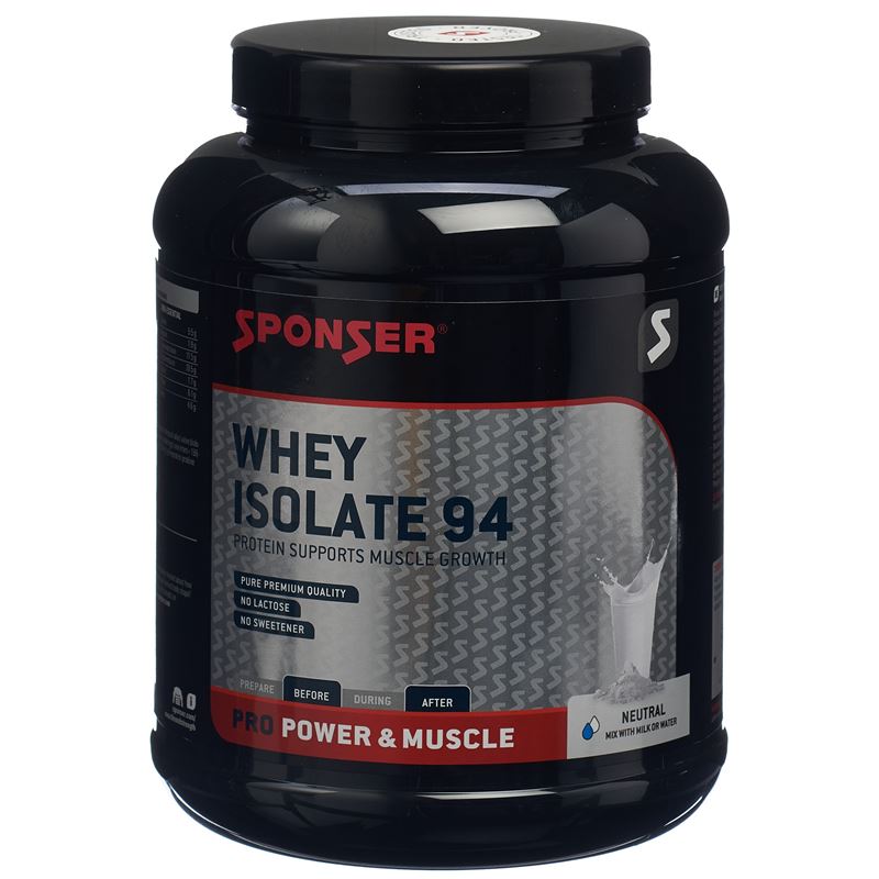 SPONSER Whey Isolate 94 Neutral Ds 850 g