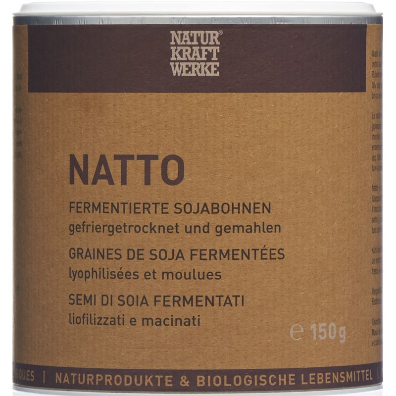 NATURKRAFTWERKE Natto Sojabohnen gemahlen 150 g