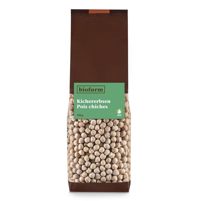 BIOFARM Kichererbsen Knospe Btl 500 g