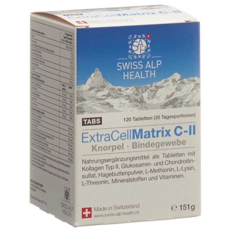 EXTRA CELL Matrix C-II TABS für Gelenke 120 Stk