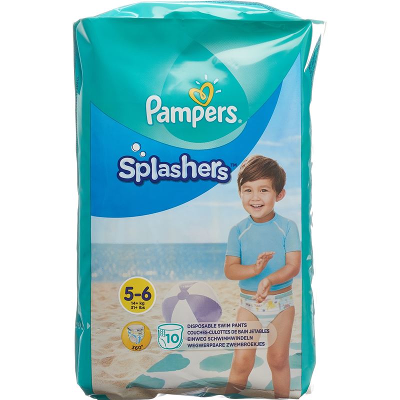 PAMPERS Splashers Gr5-6 Tragepack 10 Stk