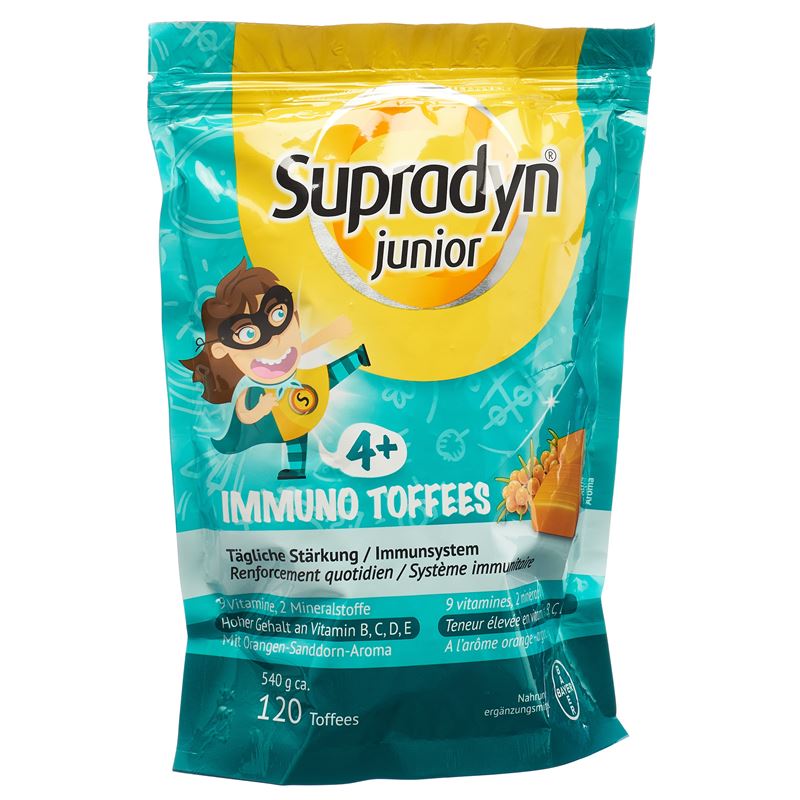 SUPRADYN junior Toffees Btl 120 Stk