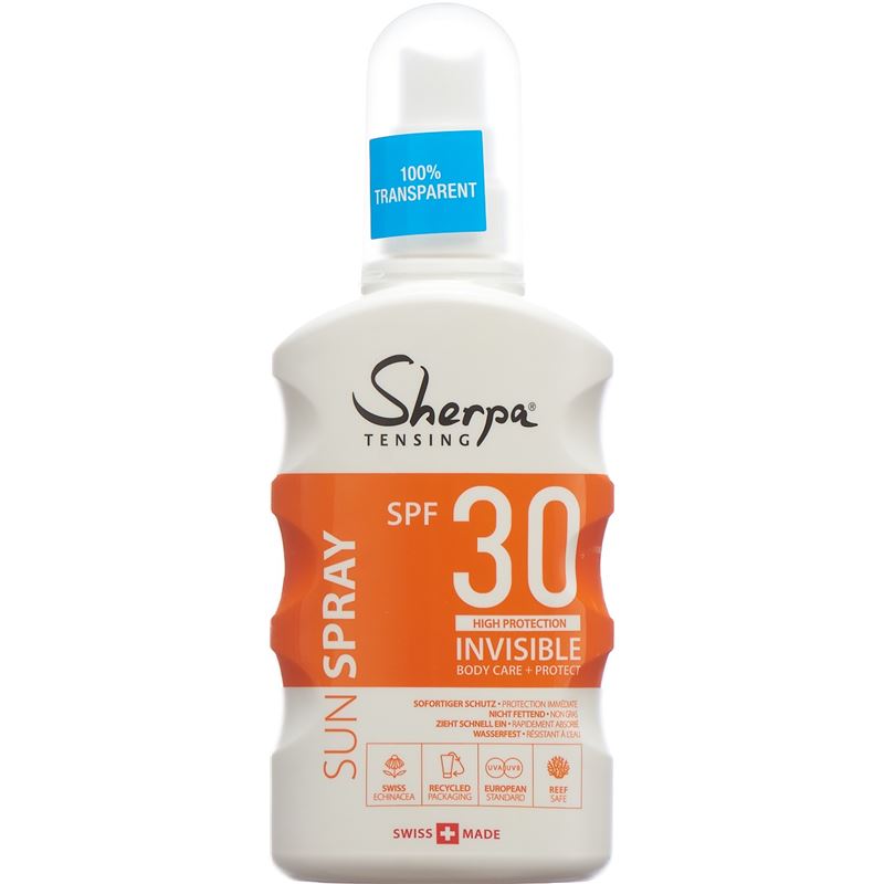 SHERPA TENSING Sonnenspray SPF 30 Invisible 175 ml