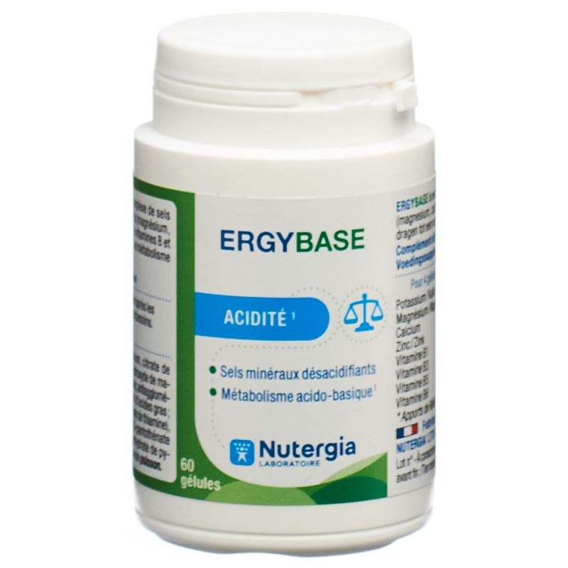 NUTERGIA Ergybase Gélules 60 Stk