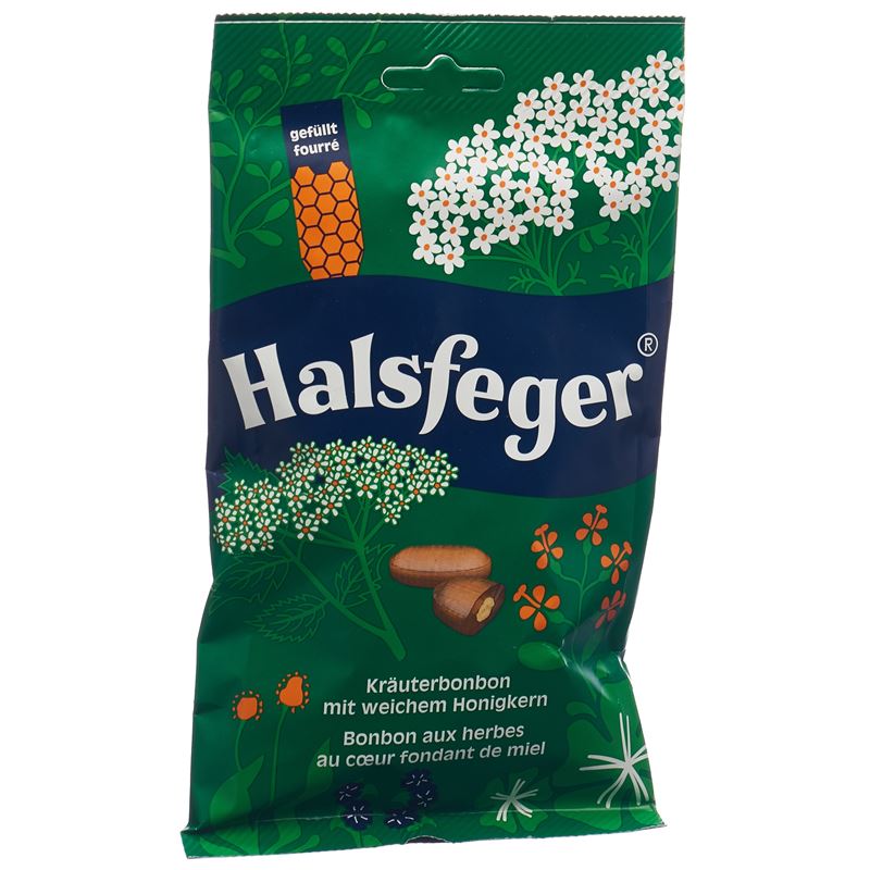 HALSFEGER Kräuterbonbon Btl 90 g