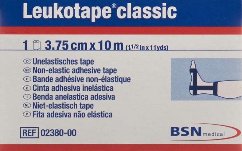 LEUKOTAPE classic Pflasterband 10mx3.75cm schwarz