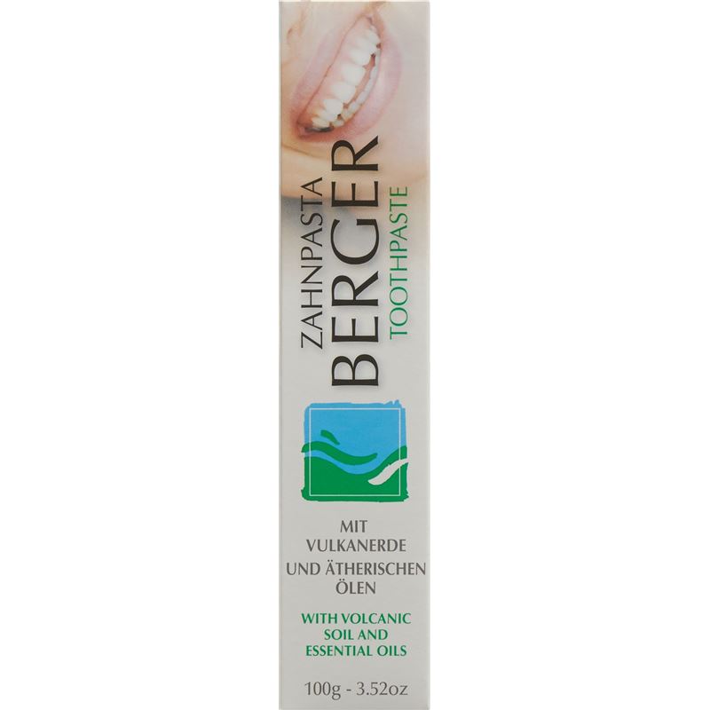 BERGER Dentifrice terre volcanique 100 g