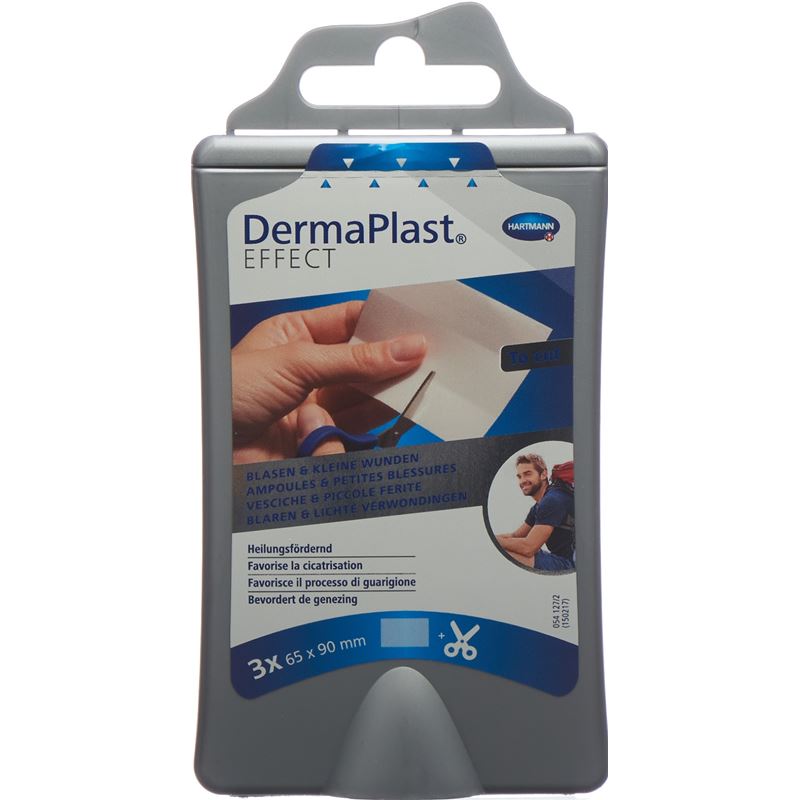 DERMAPLAST Effect blister to cut 65x90mm 3 Stk
