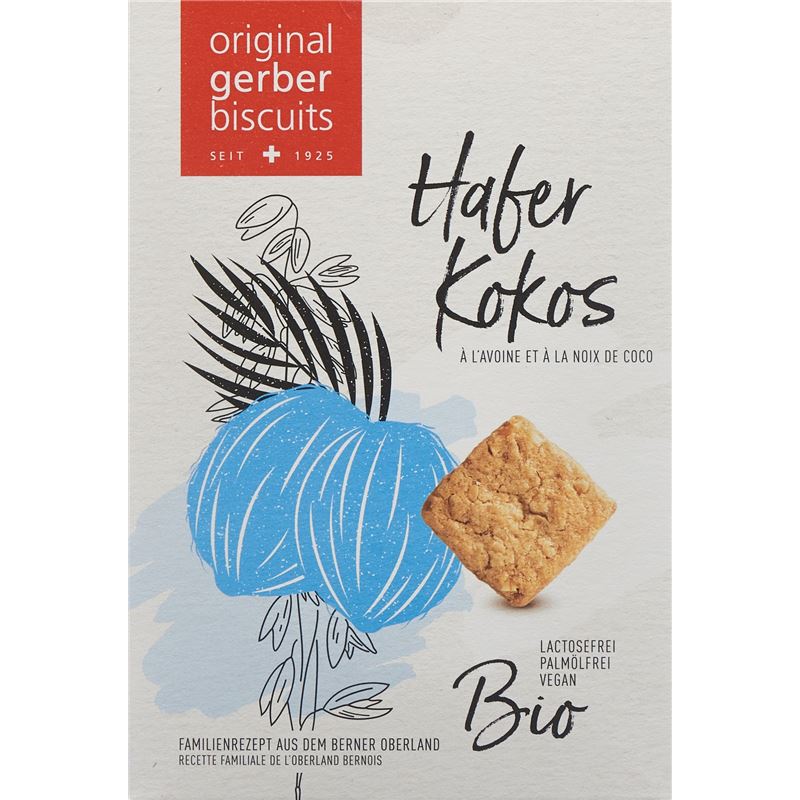 GERBER Hafer Kokos Biscuits Bio 160 g