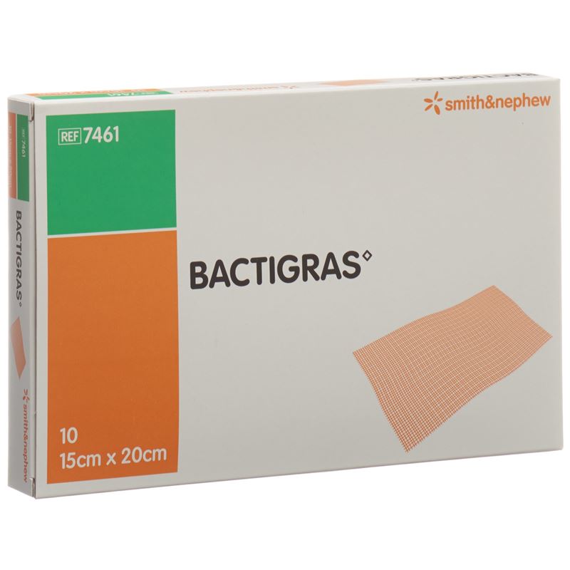 BACTIGRAS Gazeverband 15cmx20cm 10 Btl