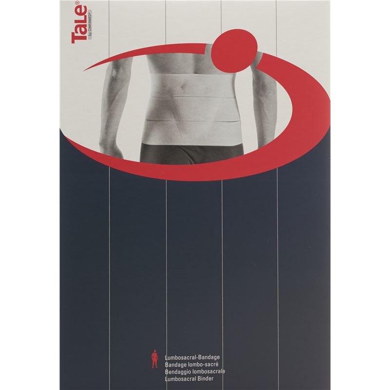 TALE Lumbosacral Band 22.5/111-150cm Pelotte weiss