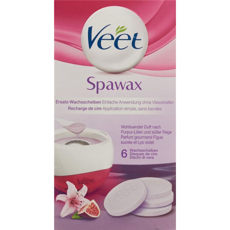 VEET Spawax Ersatz-Wachsscheibe 6 Stk