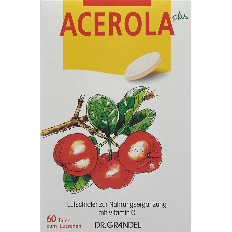 DR GRANDEL Acerola Plus Lutschtaler Vit C 60 Stk