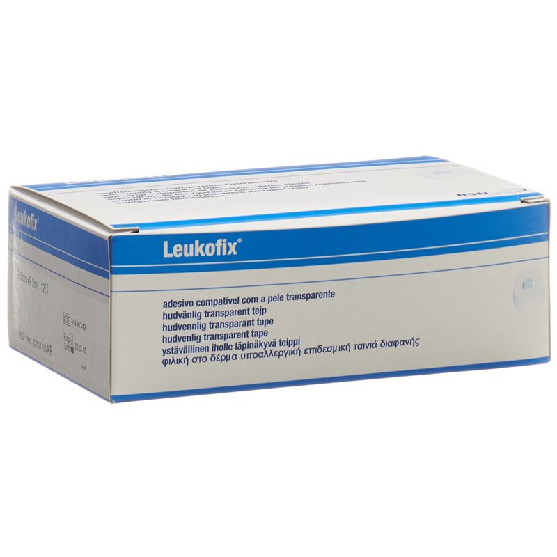 LEUKOFIX Heftpflaster 9.2mx2.5cm transp 12 Stk