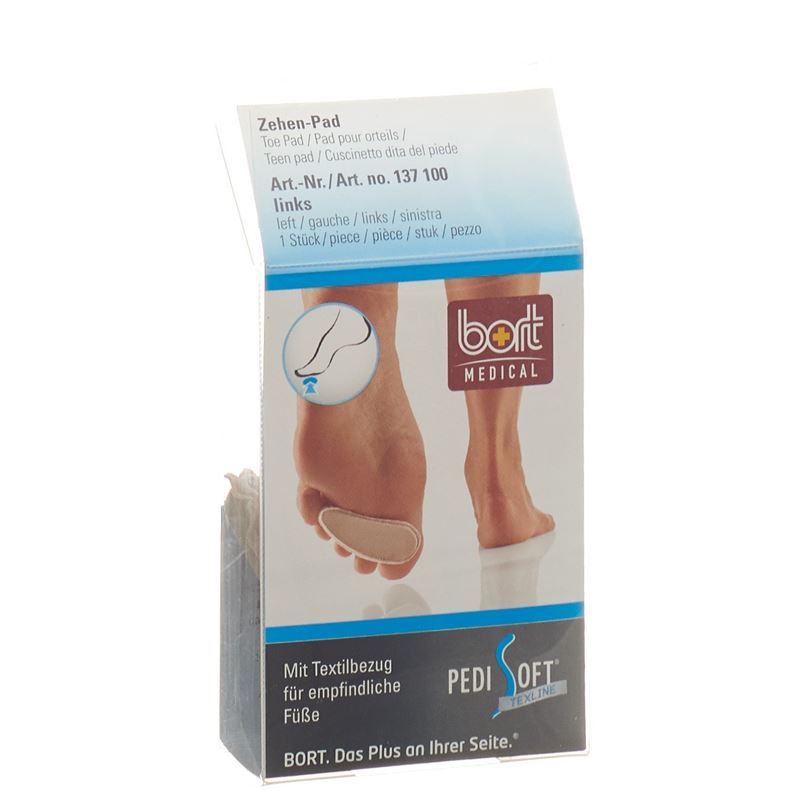 BORT PEDISOFT Texline Zehen Pad links