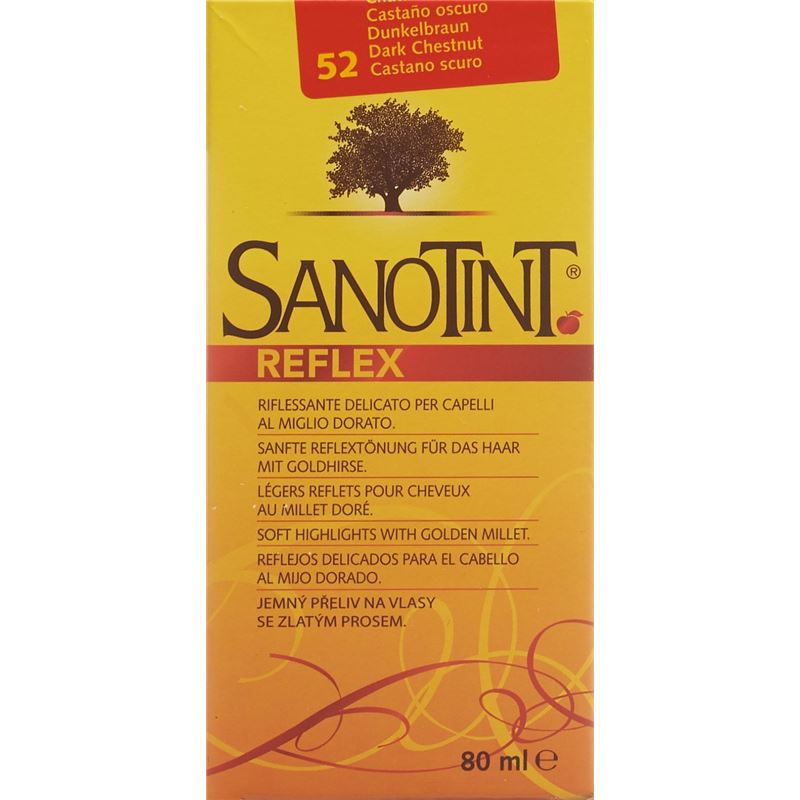 SANOTINT Reflex Haartönung 52 dunkelbraun
