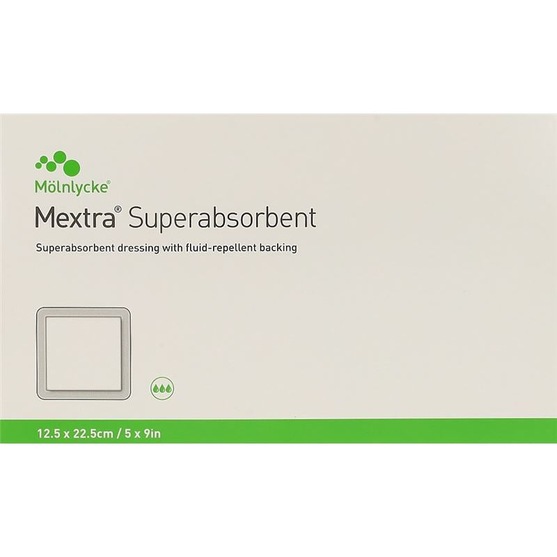 MEXTRA Superabsorbent 12.5x22.5 cm 10 Stk